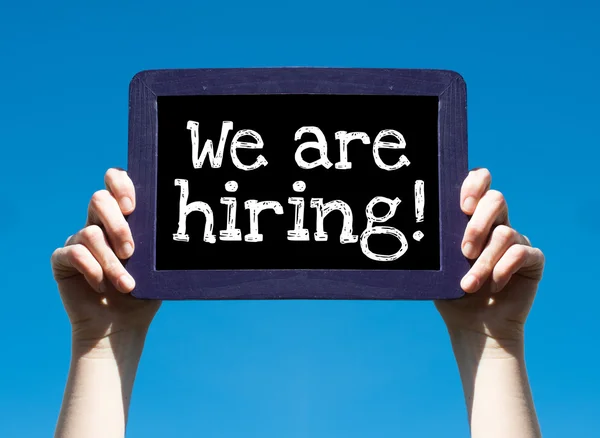 We are hiring ! — Stock Photo, Image
