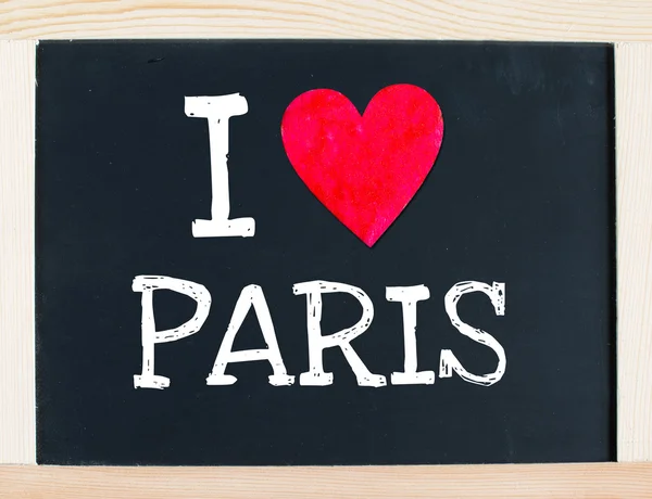 Me encanta paris — Stockfoto