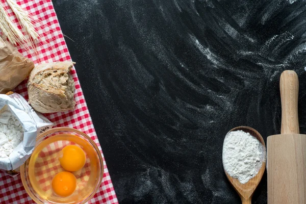 Vers brood bakken — Stockfoto