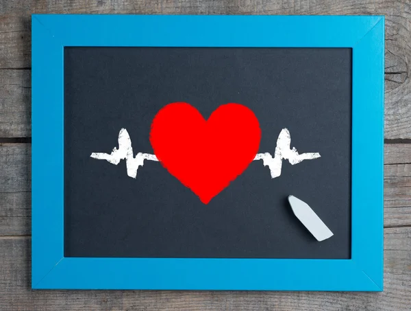 Heartbeat character and design — Stock Photo, Image