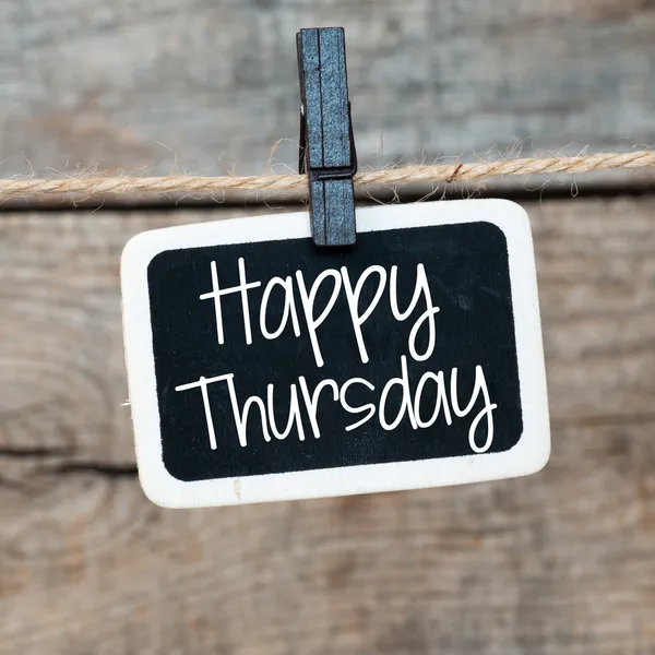 Happy Thursday — Stock Photo, Image