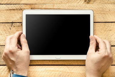tablet pc ile boş perde