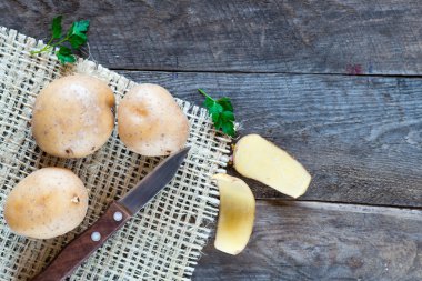patates ve bıçak
