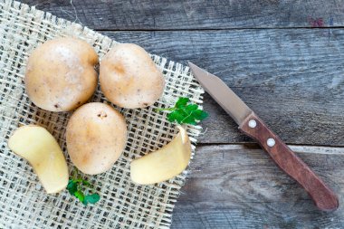 patates ve bıçak