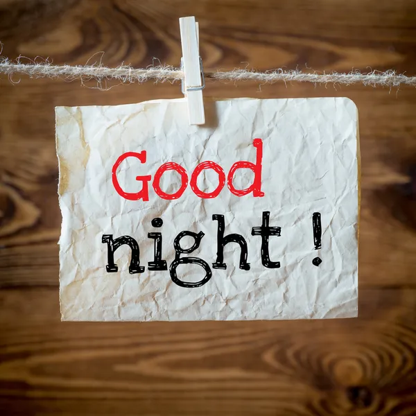 Спокойной ночи. — стоковое фото