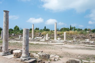 Side antik kenti Kalıntıları