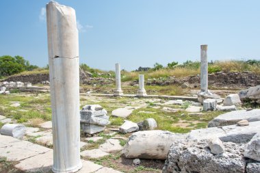 Side antik kenti Kalıntıları