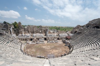 Side antik kenti Kalıntıları