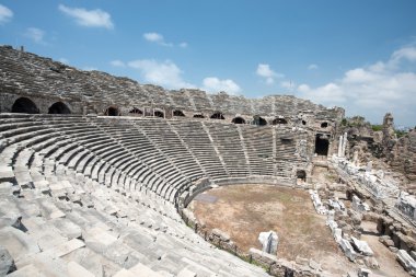 Side antik kenti Kalıntıları