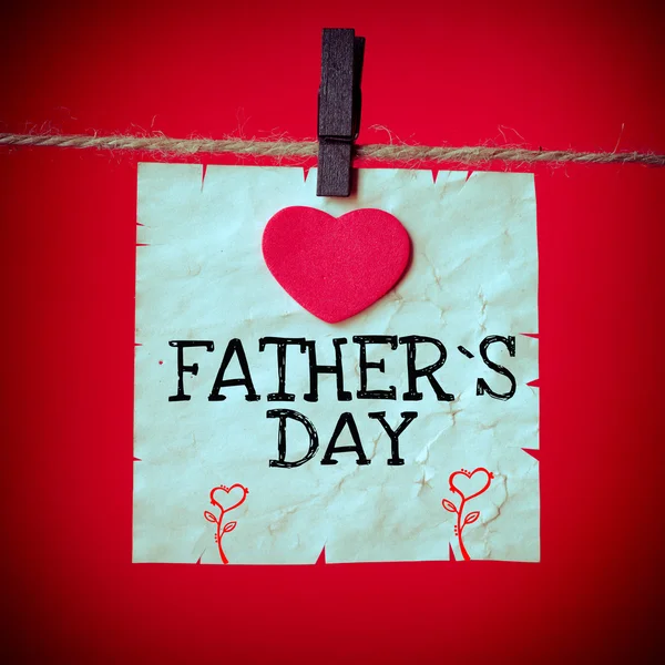 Happy father 's day message — стоковое фото