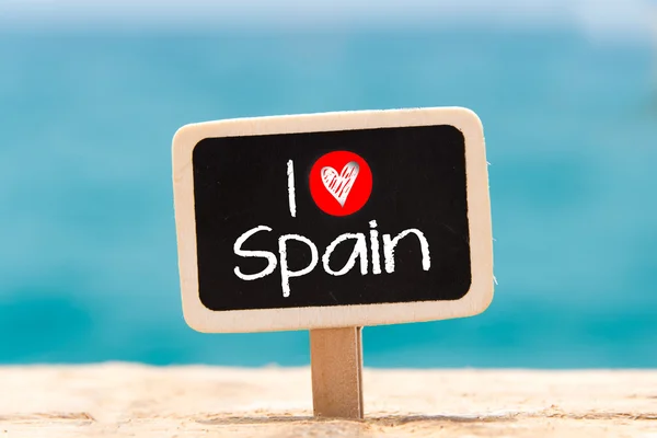 Amo la Spagna — Foto Stock