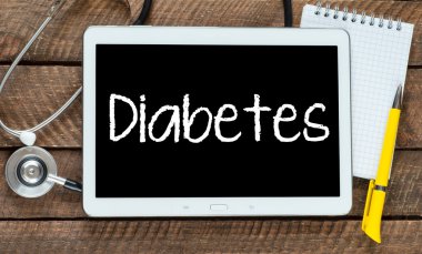 diyabet stethroscope ile tablet PC