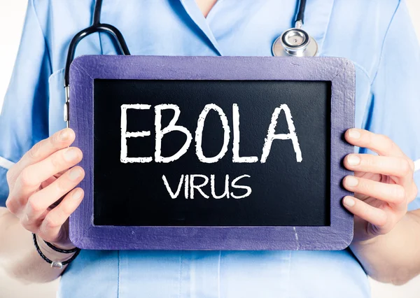 Conceito de vírus ebola — Fotografia de Stock