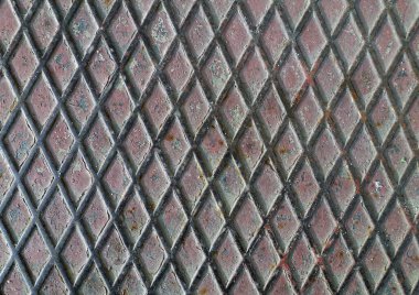 Eski metal plaka. Arkaplan ya da doku olarak kullanmak için.