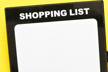 Notlar için boş alanı olan Liste kara tahtası alınıyor.