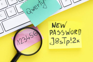 Güçlü ve zayıf parola. Erişim parolasını değiştirme zamanı.