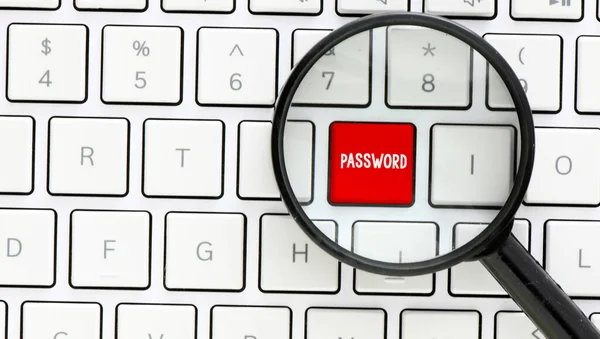 Password Tempo Cambiare Password Accesso — Foto Stock