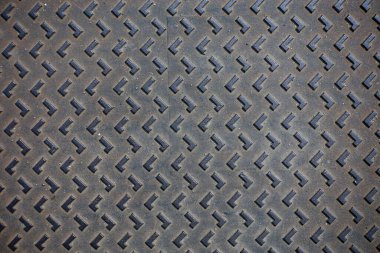 Eski metal plaka. Arkaplan ya da doku olarak kullanmak için.