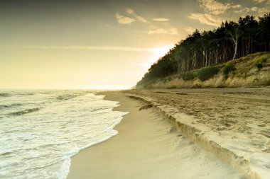 The landscape on the Baltic Sea.