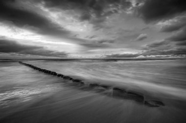 The landscape on the Baltic Sea.