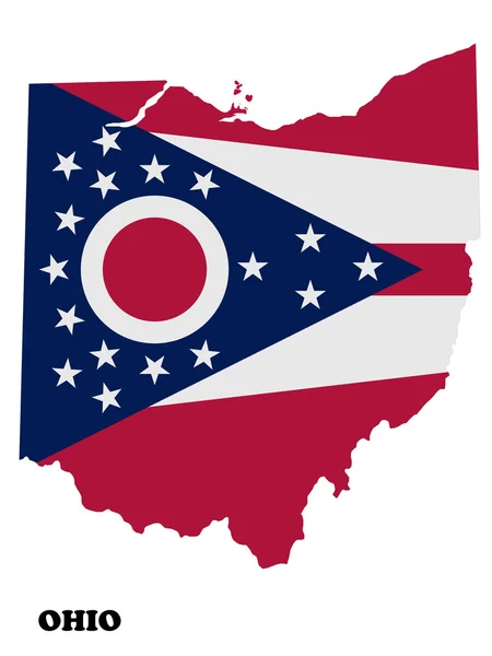 bayrak ile Ohio haritası