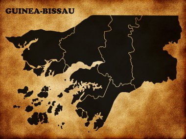 Gine bissau Haritası