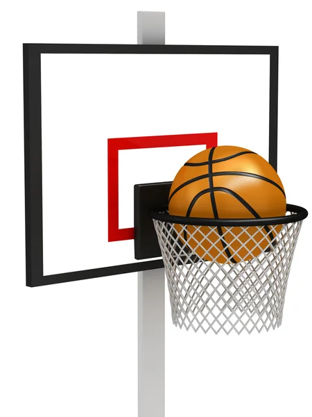 Basketball shot — Stock Photo, Image