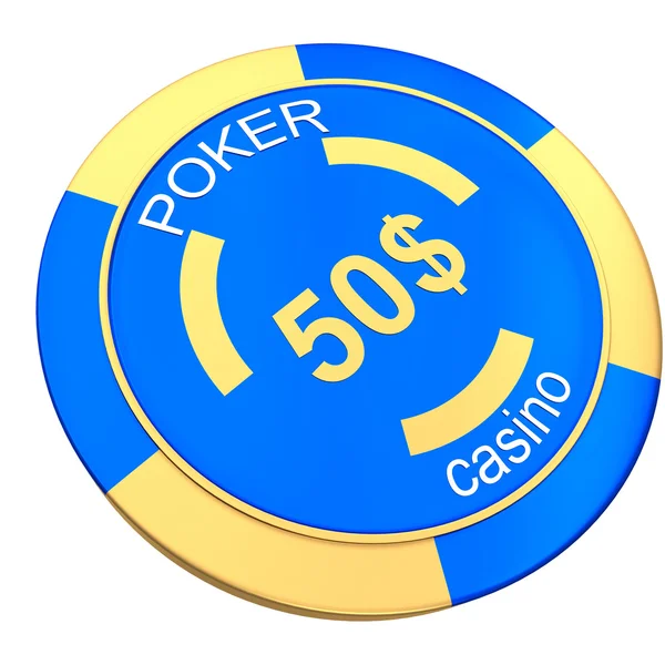 Chip de Poker — Fotografia de Stock