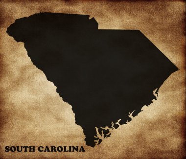 Güney Carolina Eyaleti haritası