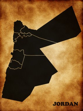 Ürdün Haritası