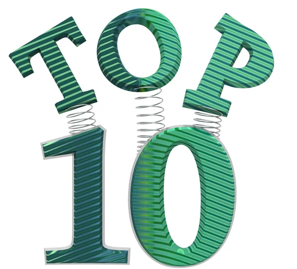 Top 10 — Foto Stock