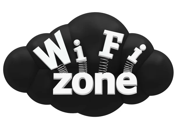 Wi-Fi sign concept — стоковое фото