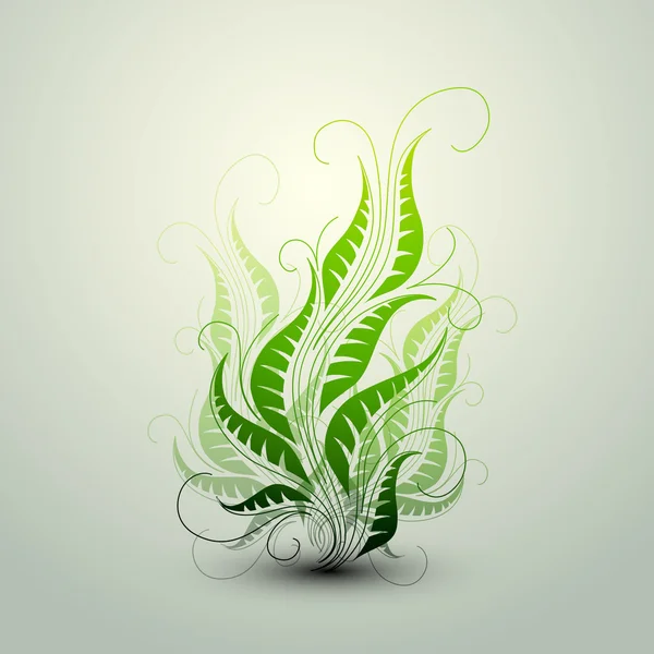 Propre Floral Vector fond — Image vectorielle