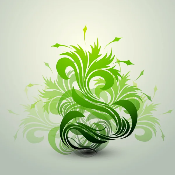 Propre Floral Vector fond — Image vectorielle