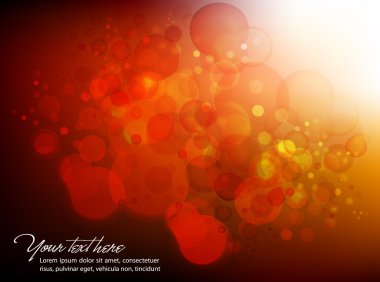 soyut vektör arka plan tasarımı - şeffaf renkli ışıklar