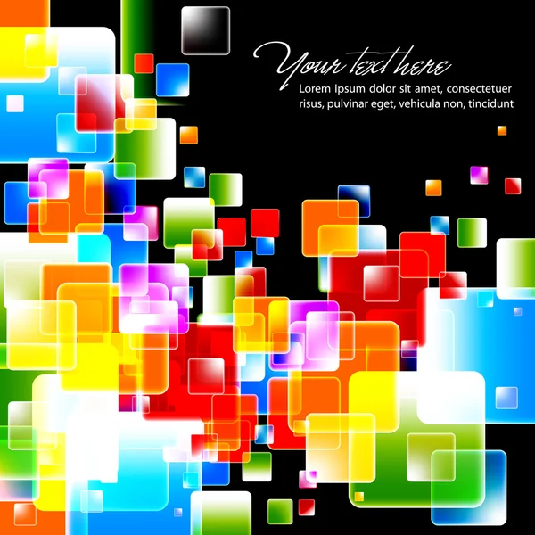 Intensive Farben - abstrakter eps10-Vektorhintergrund — Stockvektor