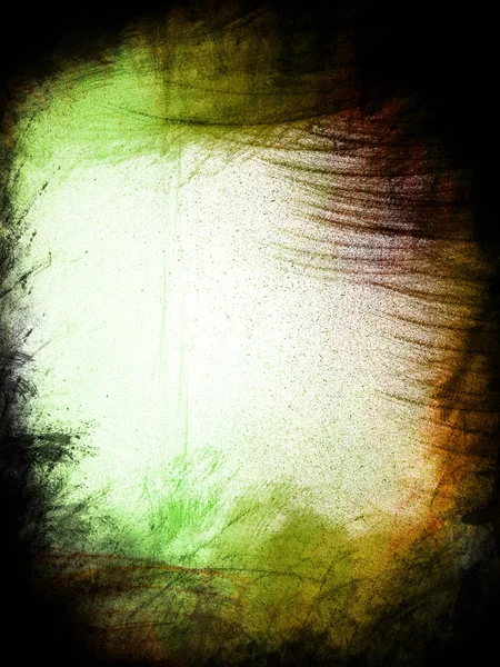 Malované Grunge pozadí textury rám — Stock fotografie