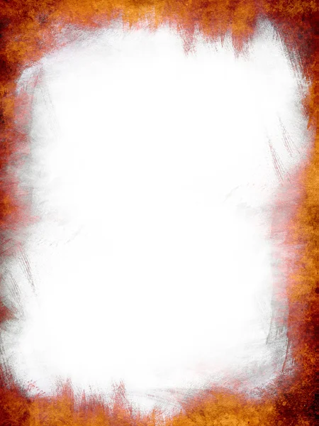 Painted Grunge Background Texture Frame — Stock Photo, Image