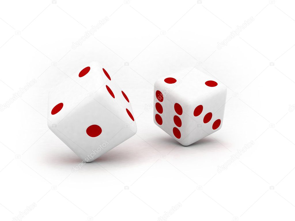 Two pieces of dice