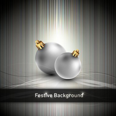 metin için büyük yer ile Noel arka plan