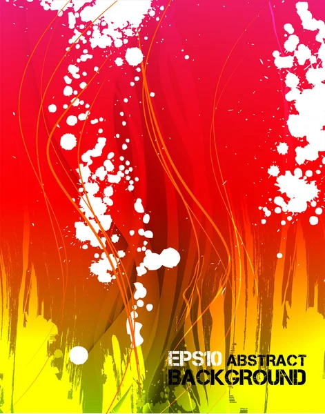 Textures de fond peintes Grunge — Image vectorielle