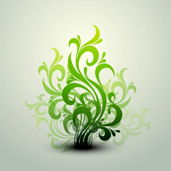 Magia de la naturaleza - Fantasía florecer — Vector de stock