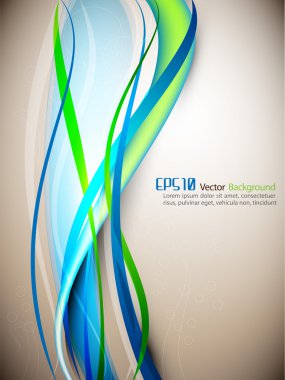 tasarlamak temiz vektör dalga geçmiş