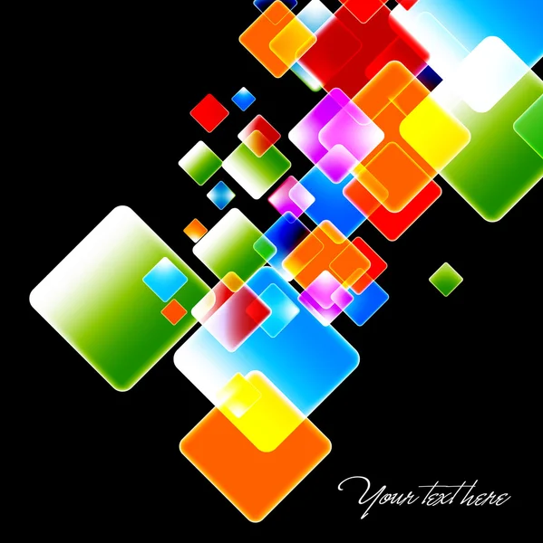 다채로운 현대 벡터 카드 디자인 — 스톡 벡터