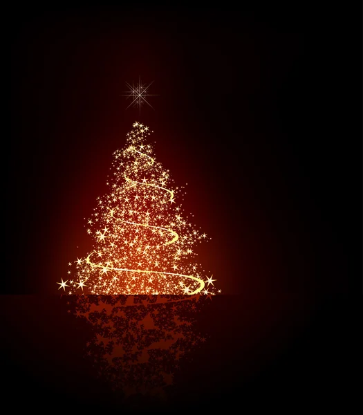 Tarjeta de Navidad vectorial — Archivo Imágenes Vectoriales