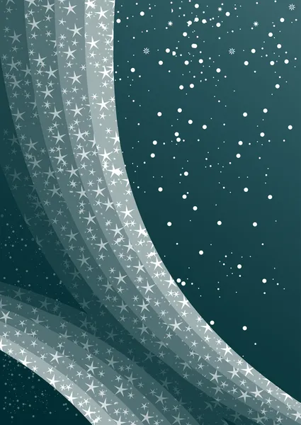 Copo de nieve Navidad fondo — Vector de stock