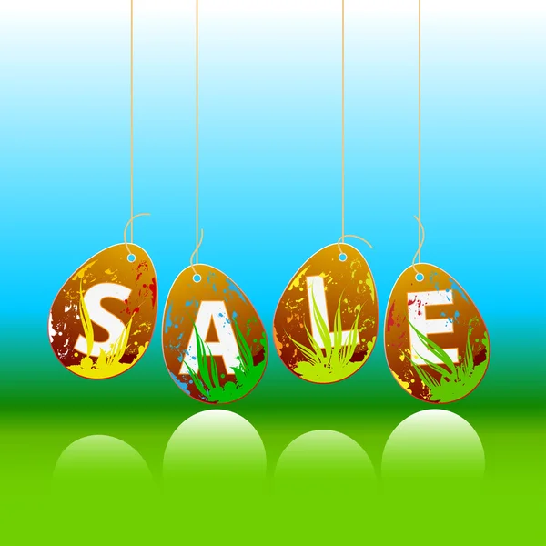 Easter sale — Stock Vector