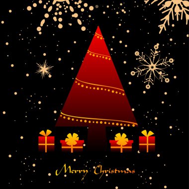 kar tanesi Noel arka plan