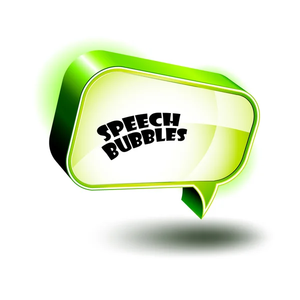 Řeč a myšlenkové bubliny — Stockový vektor