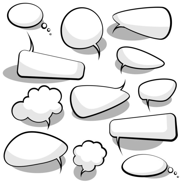 Speech And Thought Bubbles